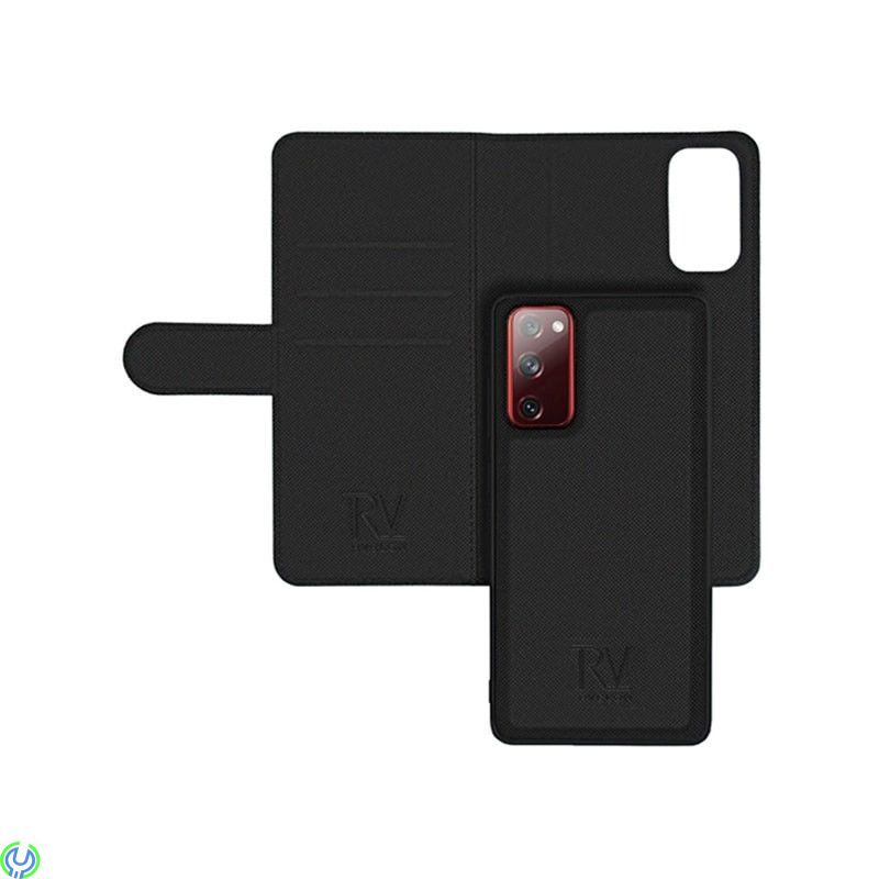 Samsung S20 FE 4G Plånboksfodral Magnet Rvelon - Svart, RV Plånboksfodral Samsung Galaxy S20 FE, Galaxy S20FE, , RVELON