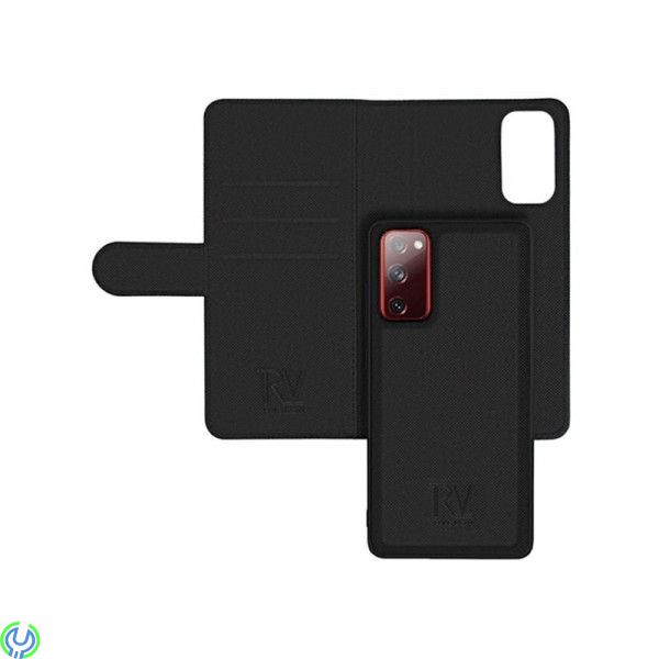 Samsung S20 FE 4G Plånboksfodral Magnet Rvelon - Svart, RV Plånboksfodral Samsung Galaxy S20 FE, Galaxy S20FE, , RVELON