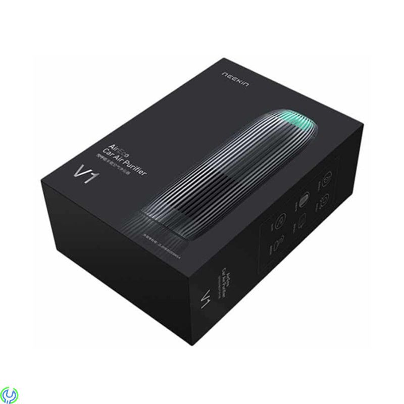 Nillkin AirEco V1 billuftrenare Grå, Bil luftrenare 3-hastighets TOUCH CONTROL, Hygien/Skyddsvisir, , Nillkin