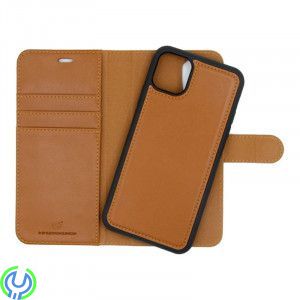 Avtagbart läderfodral till iPhone 11 Pro brun, Avtagbart läderfodral till iPhone 11 Pro brun, iPhone 11 modeller, , Elgruvan