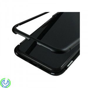 Fodral IPHONE 12 / 12 PRO Magnetic 360 svart, iPhone 12/12 Pro Magnetiskt Skal med Skärmskydd., iPhone 12 modeller, , Nemo