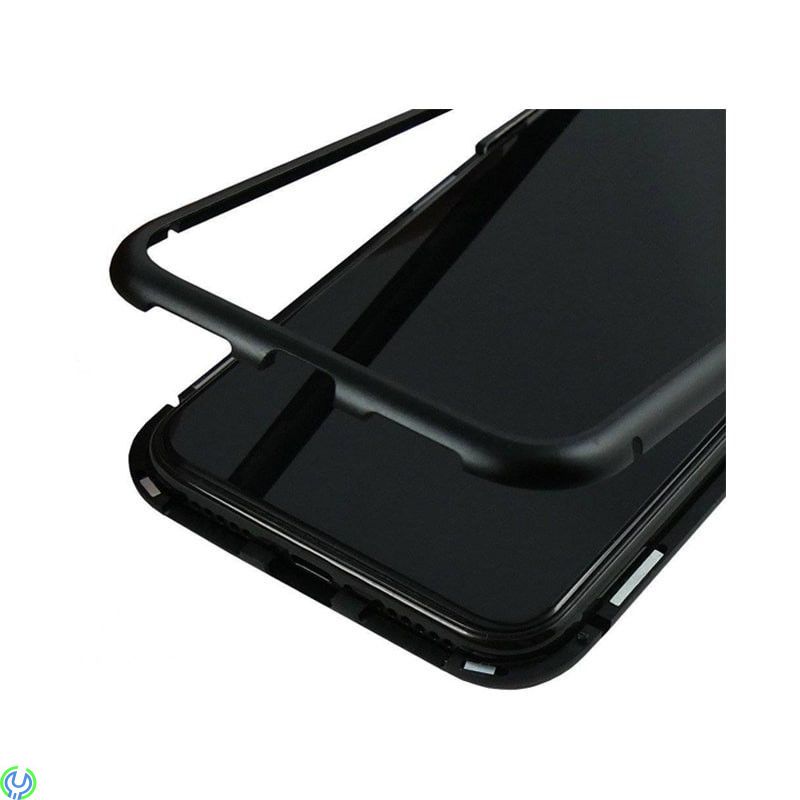 Fodral IPHONE 12 / 12 PRO Magnetic 360 svart, iPhone 12/12 Pro Magnetiskt Skal med Skärmskydd., iPhone 12 modeller, , Nemo