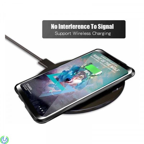 Fodral IPHONE 12 / 12 PRO Magnetic 360 svart, iPhone 12/12 Pro Magnetiskt Skal med Skärmskydd., iPhone 12 modeller, , Nemo