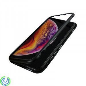 Fodral IPHONE 12 PRO MAX Magnetic 360 svart, iPhone 12 Pro Max Magnetiskt Skal med Skärmskydd., iPhone 12 modeller, , Nemo