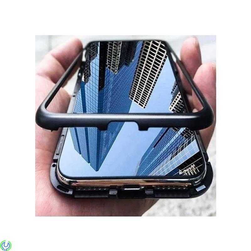 Fodral IPHONE 12 PRO MAX Magnetic 360 svart, iPhone 12 Pro Max Magnetiskt Skal med Skärmskydd., iPhone 12 modeller, , Nemo