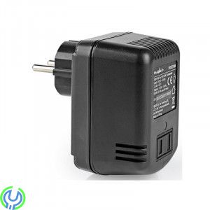 SPÄNNINGSOMVANDLARE 230-110V 45W, Anslut 110 V AC-enheter (amerikanska) till ett (europeiskt) elnät på 230 V AC, Transformator, 