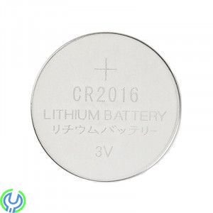 Lithium knappcellsbatteri CR2016, Lithium knappcellsbatteri CR2016, Litium Batteri, , Nedis