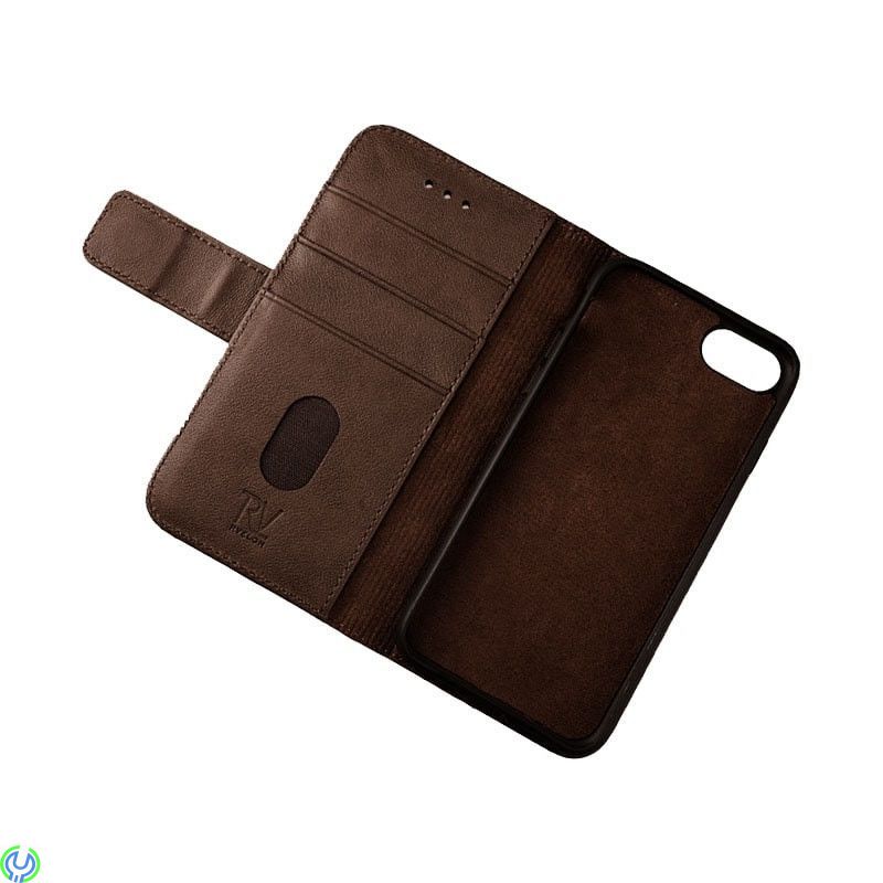 Plånbok fodral i äkta läder för iPhone 7/8/SE 2020 Brun, Plånbok fodral i äkta läder för iPhone 7/8/SE 2020 Brun, Mobilskal/ Lad