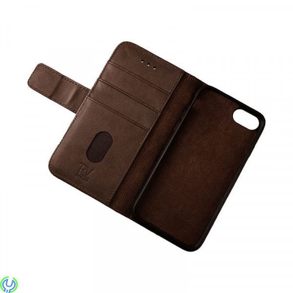 Plånbok fodral i äkta läder för iPhone 7/8/SE 2020 Brun, Plånbok fodral i äkta läder för iPhone 7/8/SE 2020 Brun, Mobilskal/ Lad