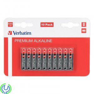 Verbatim AAA Alkaliska Batterier, 10 Pack, Verbatim AAA Alkaliska Batterier, 1,5V, svart


, Alkaliska Batterier, , Verbatim