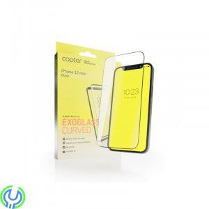 Copter Exoglass Curved Frame för iPhone 12 Mini 5.4" - Svart, Copter Exoglass Curved Frame för iPhone 12 Mini 5.4" - Svart


