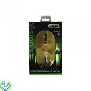 Profigold - Satellit kabel 1m, AT-teknologi hjälper till att minska störningar för en skarpare, tydligare videobild., Kabel & Ko