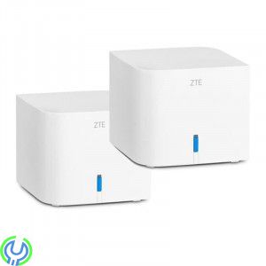 Mesh WiFi ZTE Gigbit Dual-band AC1200 / 2-pack, Är du trött på dåligt nätverk? nu kan du lösa problemet med Mesh Wi-Fi AP/Extend