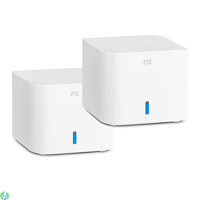 Mesh WiFi ZTE Gigbit Dual-band AC1200 / 2-pack, Är du trött på dåligt nätverk? nu kan du lösa problemet med Mesh Wi-Fi AP/Extend