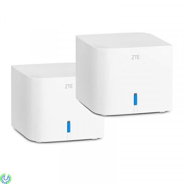 Mesh WiFi ZTE Gigbit Dual-band AC1200 / 2-pack, Är du trött på dåligt nätverk? nu kan du lösa problemet med Mesh Wi-Fi AP/Extend