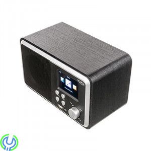 Xoro WLAN-Internetradio med Spotify, HMT300V2, WLAN internetradio med Bluetooth och Spotify, väckarklocka, väderstation, Interne