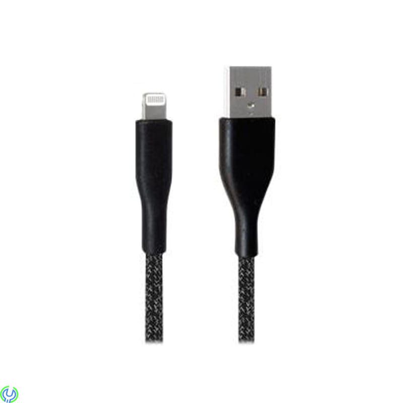X-SHIELD Lightning cable - 1 m, svart, Lightning-kabel, USB hane till Lightning hane, 1 m, för Apple iPad/iPhone/iPod , Lightnin