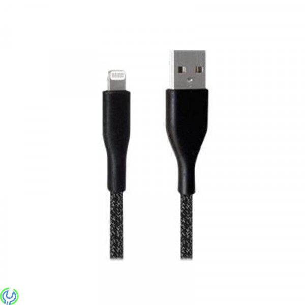 X-SHIELD Lightning cable - 1 m, svart, Lightning-kabel, USB hane till Lightning hane, 1 m, för Apple iPad/iPhone/iPod , Lightnin