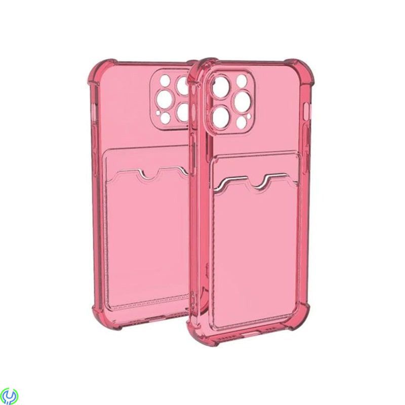iPhone 12 ProTPU Stötsäkert skyddande plånboksfodral Rosa, iPhone 12 ProTPU Stötsäkert skyddande plånboksfodral Rosa, iPhone 12 