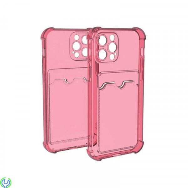 iPhone 12 ProTPU Stötsäkert skyddande plånboksfodral Rosa, iPhone 12 ProTPU Stötsäkert skyddande plånboksfodral Rosa, iPhone 12 