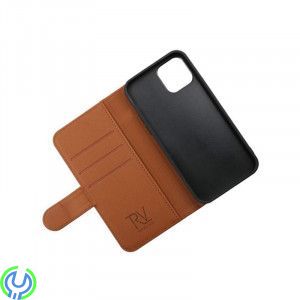 RV magnetisk Plånboksfodral - iPhone 11 - Brun, iPhone 11 TPU Stötsäkert skyddande plånboksfodral Brun, iPhone 11 modeller, , RV