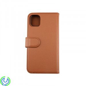 RV magnetisk Plånboksfodral - iPhone 11 - Brun, iPhone 11 TPU Stötsäkert skyddande plånboksfodral Brun, iPhone 11 modeller, , RV