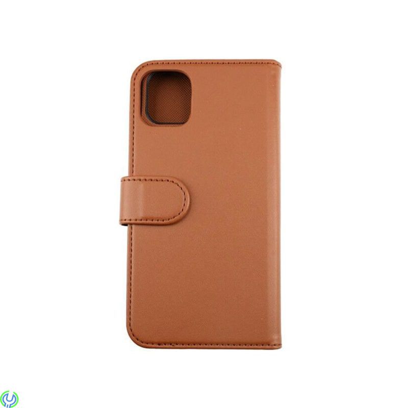 RV magnetisk Plånboksfodral - iPhone 11 - Brun, iPhone 11 TPU Stötsäkert skyddande plånboksfodral Brun, iPhone 11 modeller, , RV