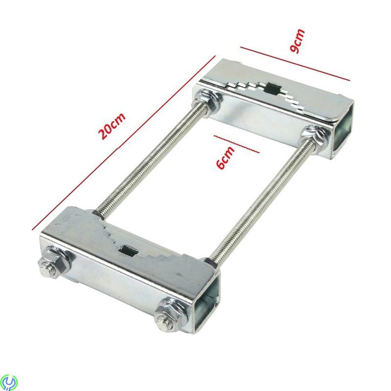 Dubbel Mastklammer med 40-60 mm ( 2-pack ), Galvaniserad mastklammer för master med 40-60 mm diameter., Maströrsfästen & Byglar,