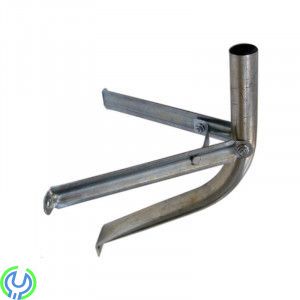 Maximum Standard Väggfäste Ø38 3 ben Galvaniserad stål, Maximum Standard Väggfäste Ø38
, Väggfästen, , Maximum