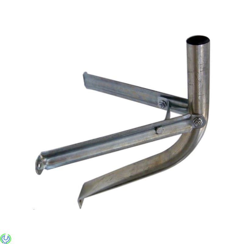 Maximum Standard Väggfäste Ø38 3 ben Galvaniserad stål, Maximum Standard Väggfäste Ø38
, Väggfästen, , Maximum