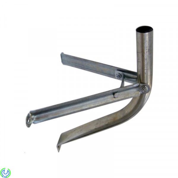 Maximum Standard Väggfäste Ø38 3 ben Galvaniserad stål, Maximum Standard Väggfäste Ø38
, Väggfästen, , Maximum