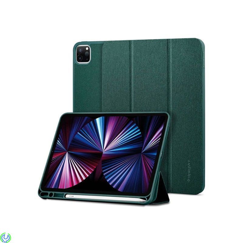 iPad Pro 11 2020/2021  Fodral, Spigen Urban Fit, Grön, Skydda din iPad Pro med Spigen Urban., iPad Pro 11", , Spigen