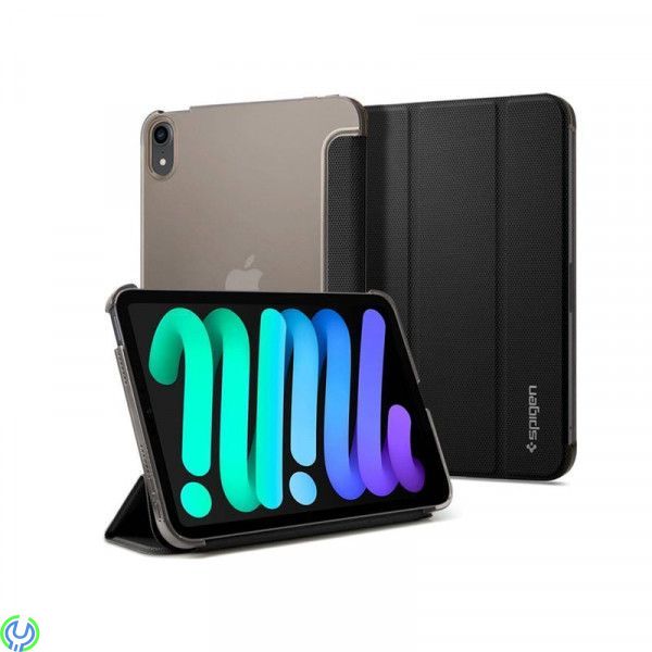 SPIGEN LIQUID AIR FOLIO IPAD MINI 6 2021 SVART, SPIGEN LIQUID AIR FOLIO IPAD MINI 6 2021 SVART, iPad mini 6, , DUX DUCIS