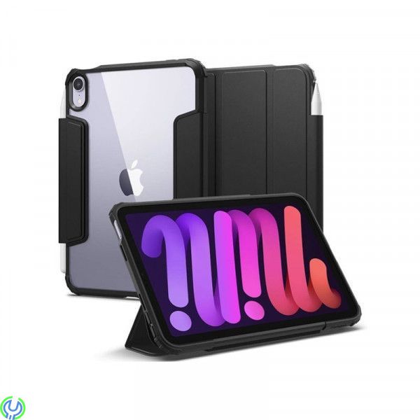 SPIGEN ULTRA HYBRID PRO IPAD MINI 6 2021 SVART, SPIGEN LIQUID AIR FOLIO IPAD MINI 6 2021 SVART, iPad mini 6, , Spigen