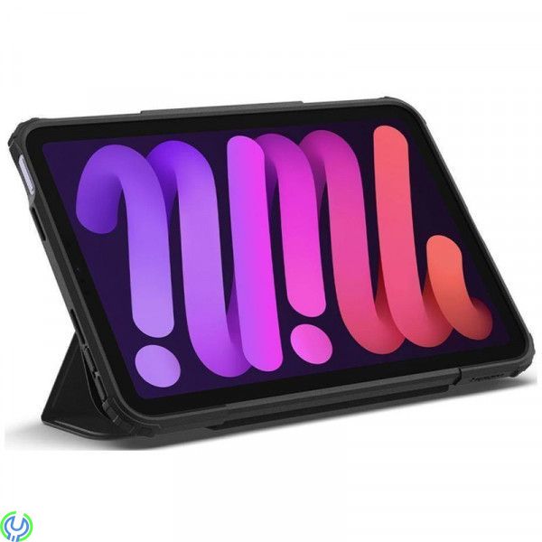 SPIGEN ULTRA HYBRID PRO IPAD MINI 6 2021 SVART, SPIGEN LIQUID AIR FOLIO IPAD MINI 6 2021 SVART, iPad mini 6, , Spigen