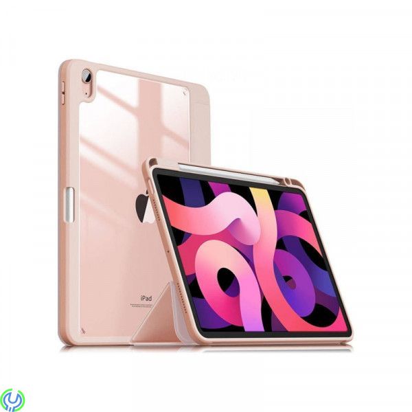 Fodral IPAD AIR 4 2020 Infiland Crystal Fodral rosa, SPIGEN LIQUID AIR FOLIO IPAD MINI 6 2021 SVART, iPad Air 4 2020, , Infiland