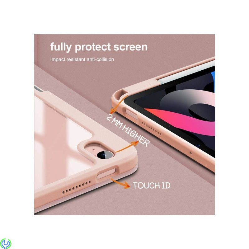 Fodral IPAD AIR 4 2020 Infiland Crystal Fodral rosa, SPIGEN LIQUID AIR FOLIO IPAD MINI 6 2021 SVART, iPad Air 4 2020, , Infiland