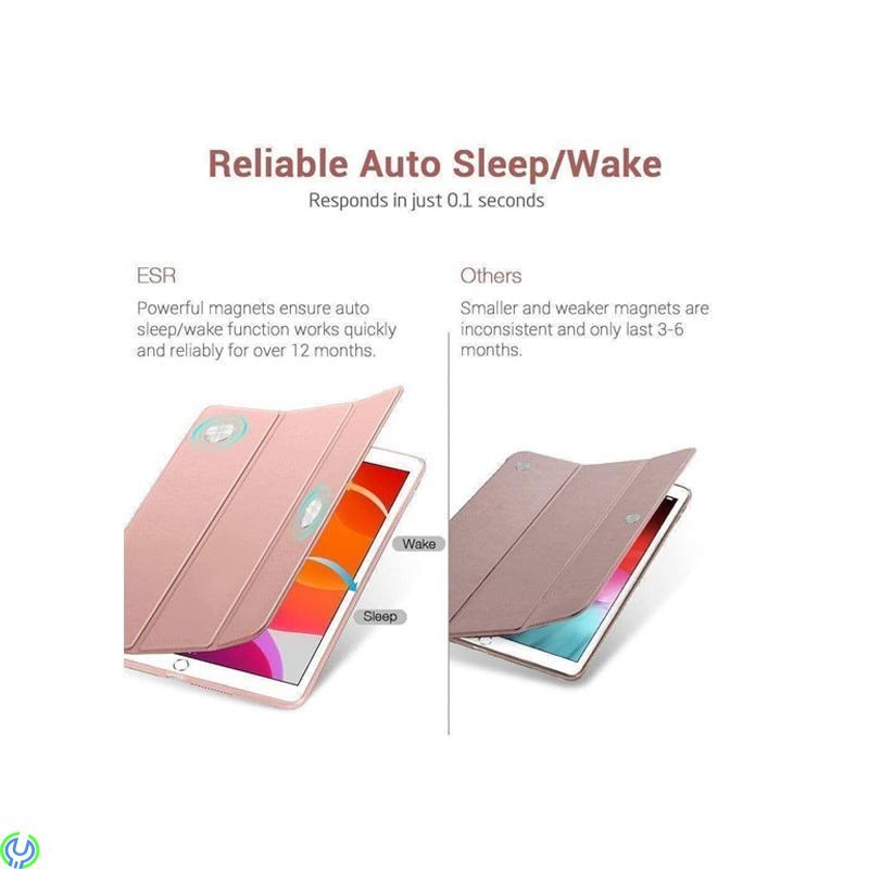 Fodral IPAD 10,2" 2019 / 2020 / 2021 ESR Rebound rosa, Fodral till IPAD 10,2" 2019 / 2020 / 2021 ESR Rebound rosa, iPad 10,2", ,