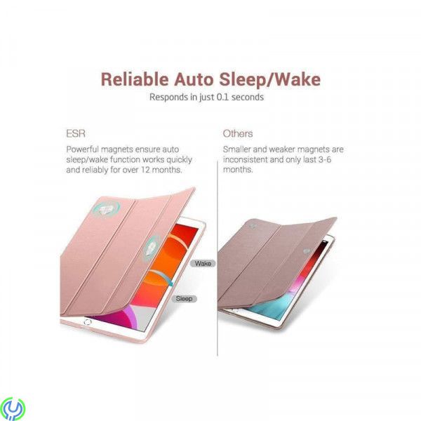 Fodral IPAD 10,2" 2019 / 2020 / 2021 ESR Rebound rosa, Fodral till IPAD 10,2" 2019 / 2020 / 2021 ESR Rebound rosa, iPad 10,2", ,