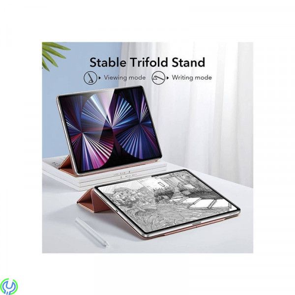 Fodral IPAD PRO 11" 2021 ESR Rebound Magnetisk rosa, Smart fodral som är fullt kompatibelt med Apple Pen., iPad Pro 11" 2021, , 