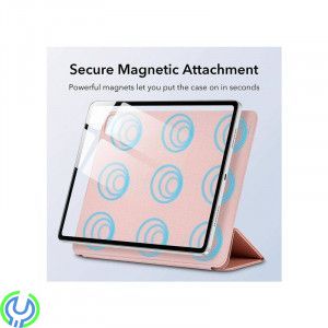 Fodral IPAD PRO 11" 2021 ESR Rebound Magnetisk rosa, Smart fodral som är fullt kompatibelt med Apple Pen., iPad Pro 11" 2021, , 