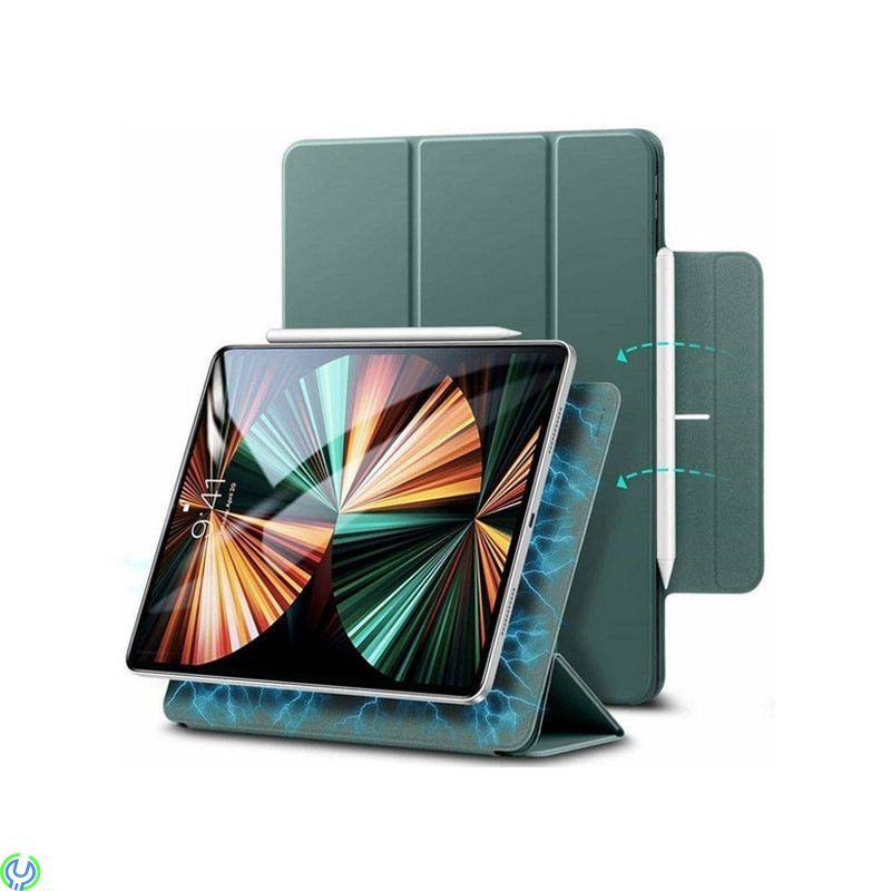 Fodral IPAD PRO 11" 2021 ESR Rebound Magnetisk grön, Smart fodral som är fullt kompatibelt med Apple Pen., iPad fodral, , ESR