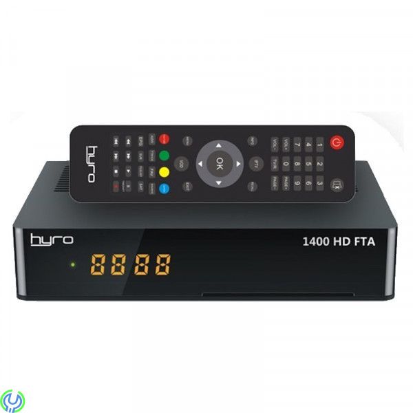 HYRO 1400 HD FTA Satellitmottagare, Satellitmottagare (för fria kanaler), Digital Box, , Hyro