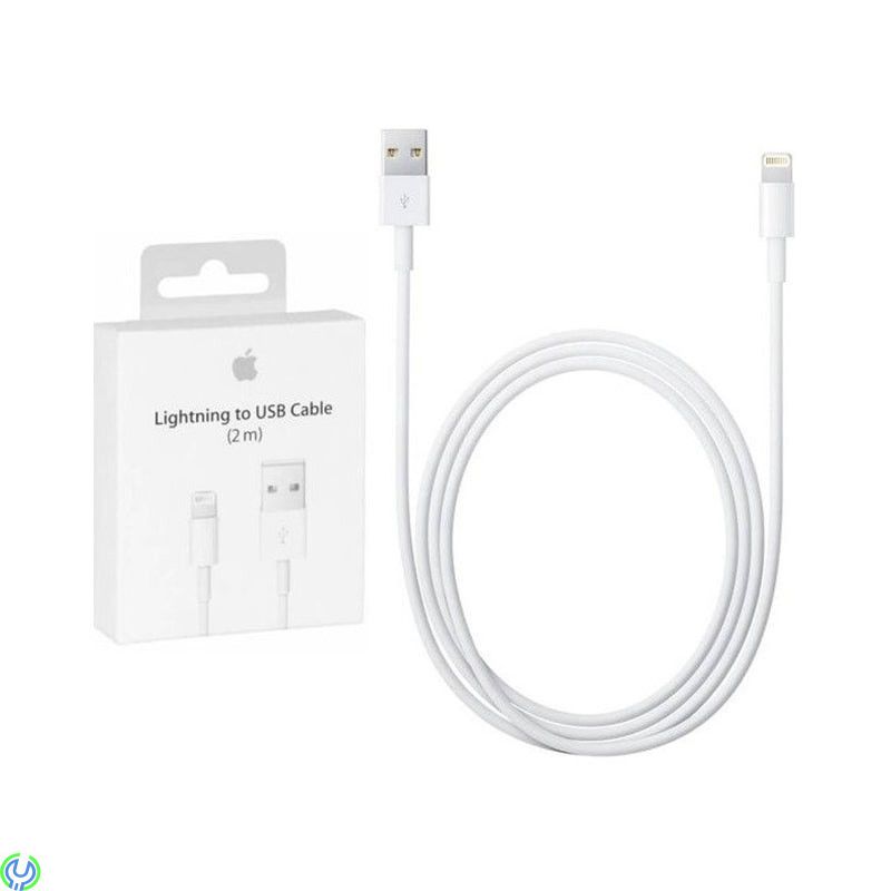 APPLE ORIGINAL LIGHTNING TILL USB KABEL 2M, Apple Lightning till USB 2.0-kabeln på 2 meter (MD819ZM/A)., Lightning, , Apple