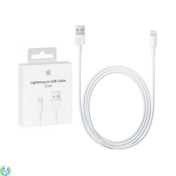APPLE ORIGINAL LIGHTNING TILL USB KABEL 2M, Apple Lightning till USB 2.0-kabeln på 2 meter (MD819ZM/A)., Lightning, , Apple