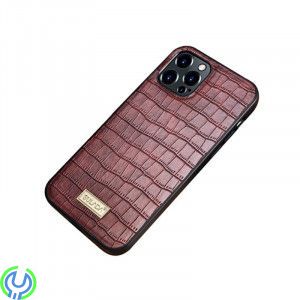 Crocodile Texture Skal för iPhone 13 Pro - Brun, SULADA Crocodile Texture Skal., iPhone 13 modeller, , SULADA