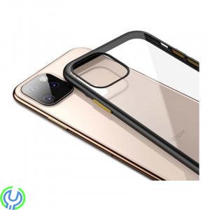 Stöttåligt Mobilskal iPhone 11 - Svart/Transparent, iPhone 11 TPU Stötsäkert skyddande skal.


, iPhone 11 modeller, , Elgruv