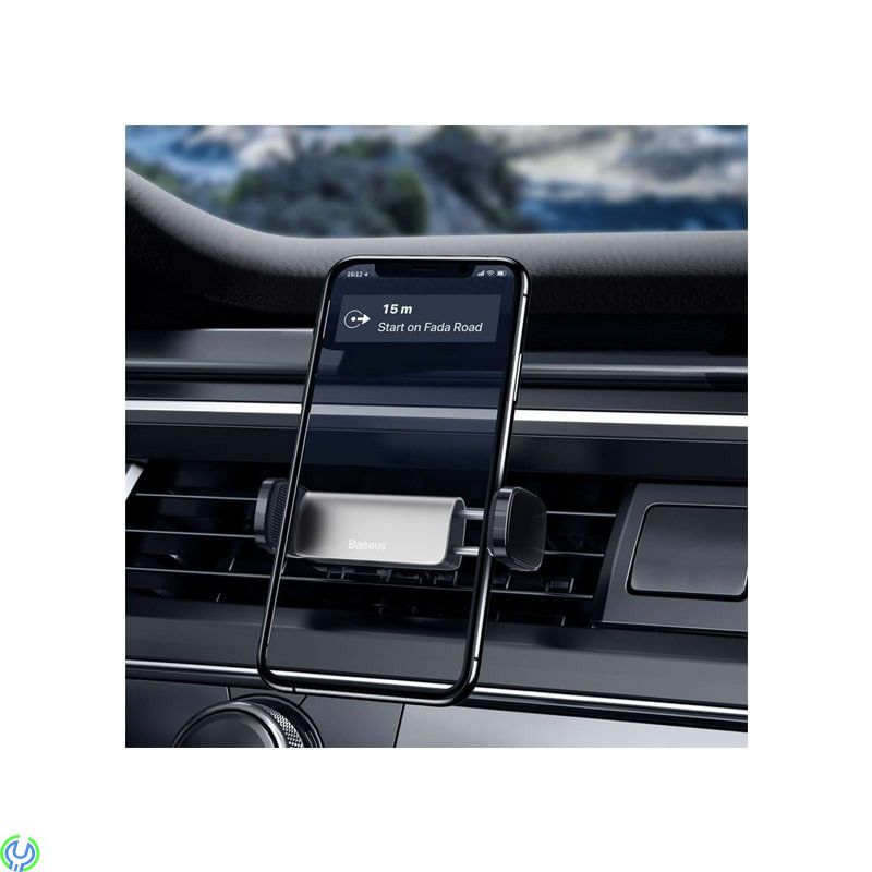 Baseus Steel Cannon Mobilhållare - Silver, Baseus Steel Cannon bilhållare för Smarttelefon - Silver, Biltillbehör, , Baseus