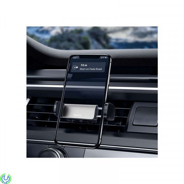 Baseus Steel Cannon Mobilhållare - Silver, Baseus Steel Cannon bilhållare för Smarttelefon - Silver, Biltillbehör, , Baseus