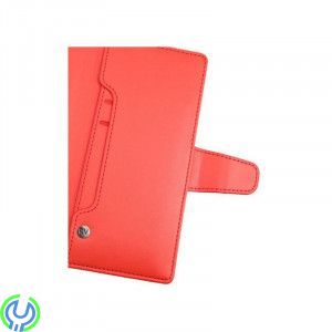 RV Plånboksfodral för Galaxy S22 Ultra - Röd, RV Plånboksfodral för Galaxy S22 Ultra - Röd, Galaxy S22 Ultra, , RVELON